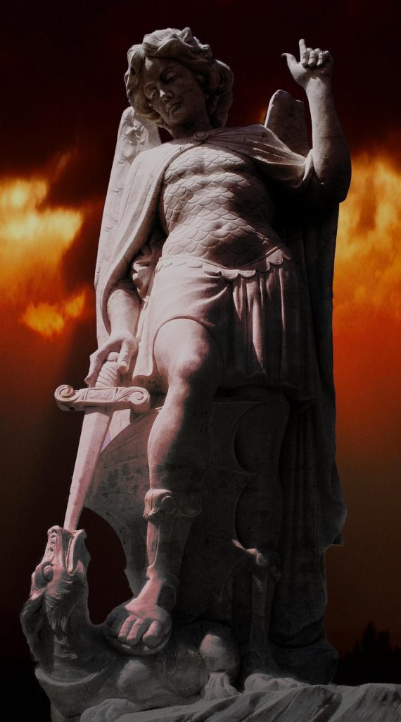statue, archangel michael, dragon sword, cemetery, religion, sculpture, monument, christianity, catholic, religious, famous, old, christian, ancient, figure, dark sky, fiery, scenery, digital manipulation, photo art, statue, archangel michael, archangel michael, archangel michael, archangel michael, archangel michael, sculpture, sculpture, sculpture, catholic, photo art
