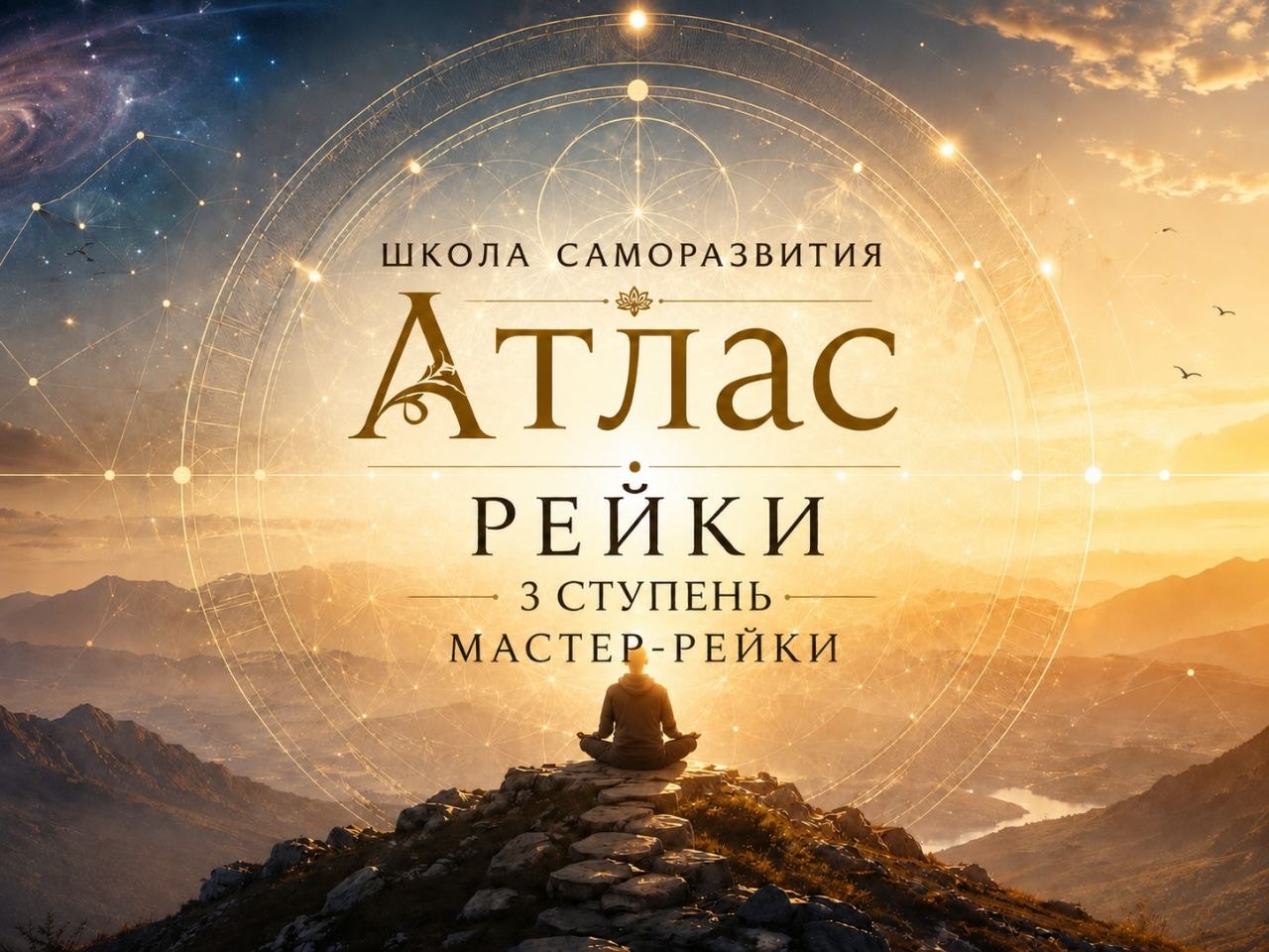 Школа саморазвития Атлас — Рейки 3 Ступень Мастер — Учитель.